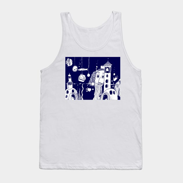 Underwater king Tank Top by ruta13art